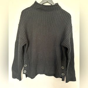 Madewell Black Turtleneck Sweater Size Small